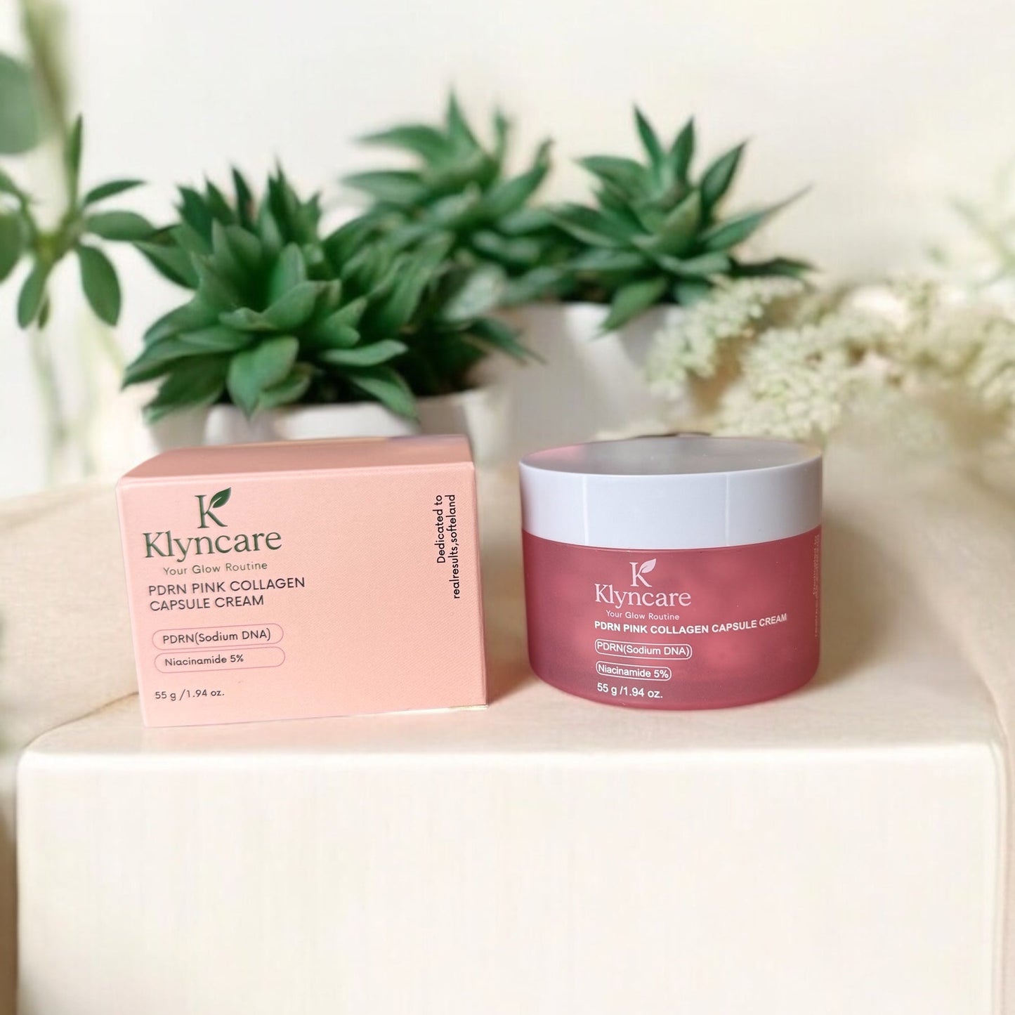 Klyncare – Gelée Hydratante au Collagène & Extrait de Rose