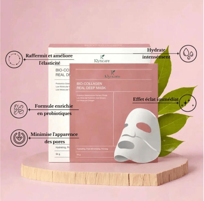 4 Masques Collagène Régénérant – Hydratation & Fermeté Intense